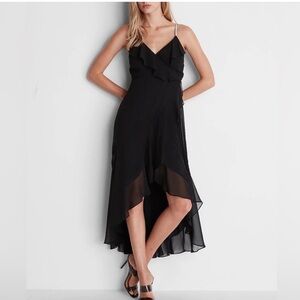 Express Black Rhinestone Dress